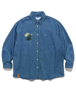 Allman/Ls/Cotton. Denim. Cacto Indigo
