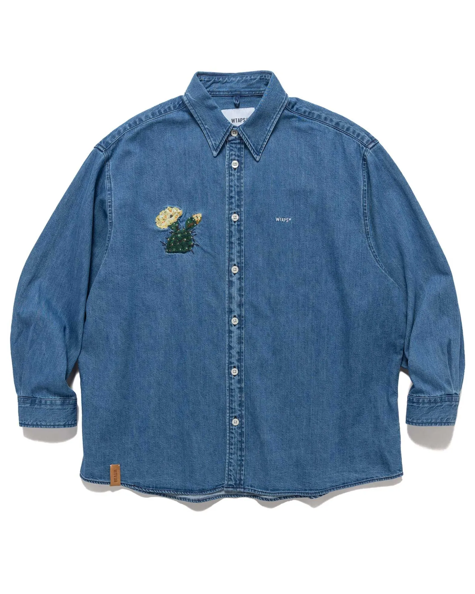 Allman/Ls/Cotton. Denim. Cacto Indigo