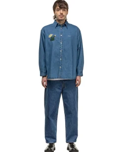 Allman/Ls/Cotton. Denim. Cacto Indigo