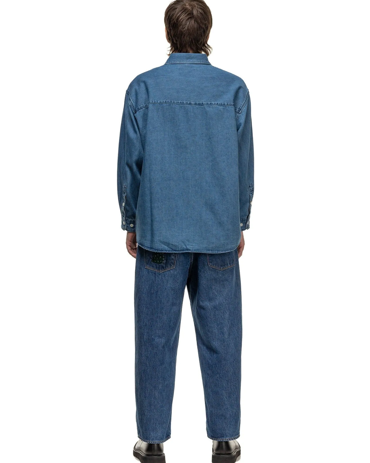 Allman/Ls/Cotton. Denim. Cacto Indigo