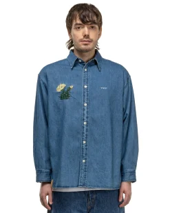 Allman/Ls/Cotton. Denim. Cacto Indigo