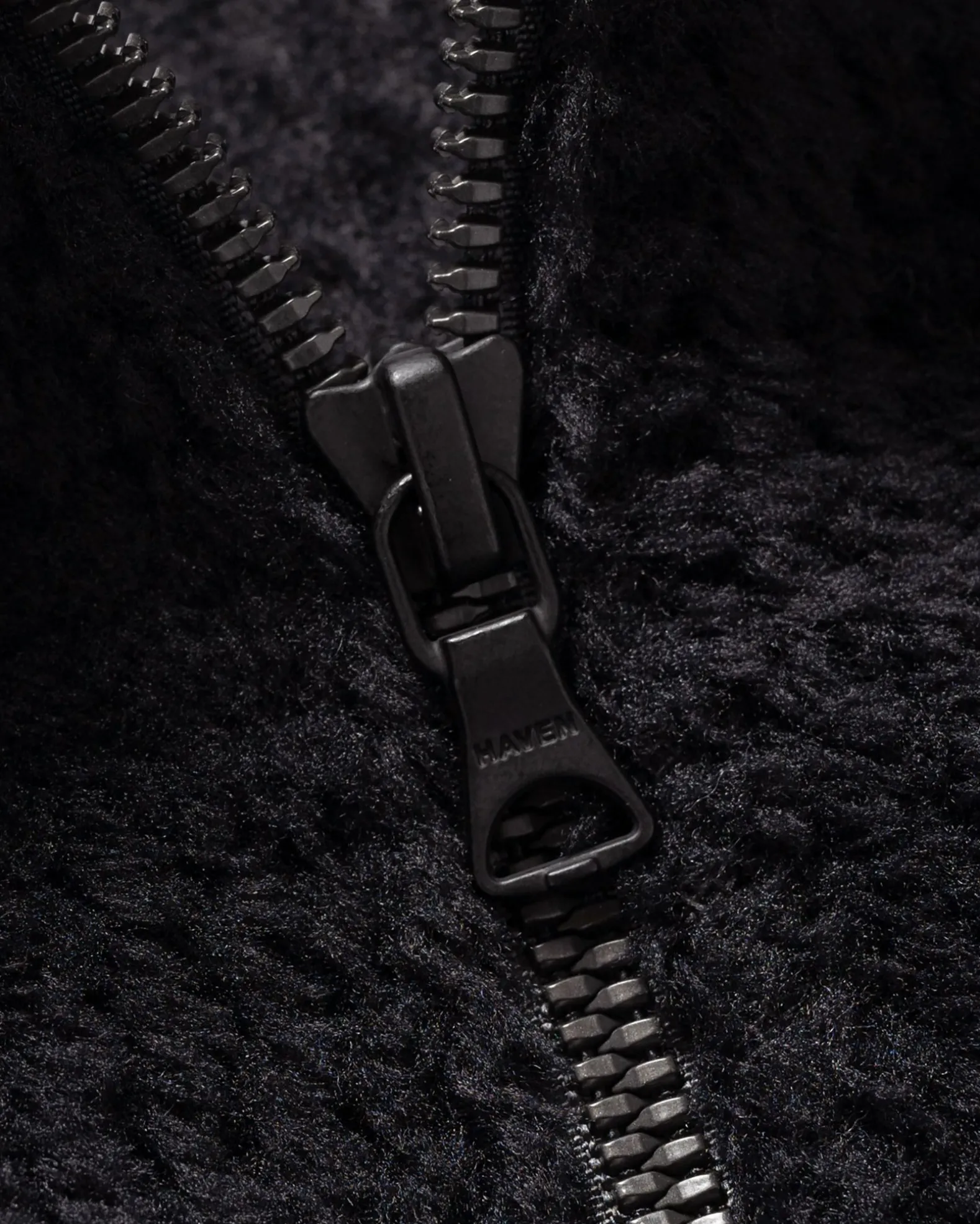 Ascent Zip Neck-Polartec® Alpha® Direct Poly Fleece Black