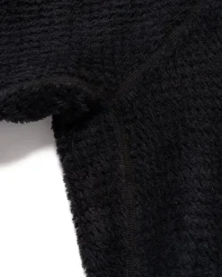 Ascent Zip Neck-Polartec® Alpha® Direct Poly Fleece Black