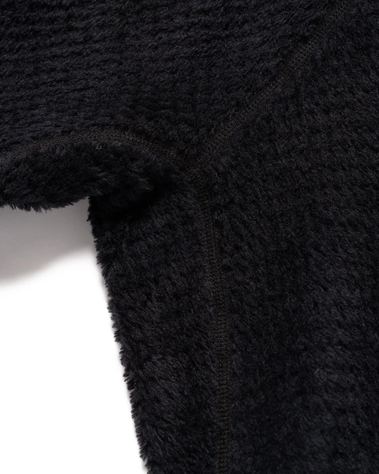 Ascent Zip Neck-Polartec® Alpha® Direct Poly Fleece Black