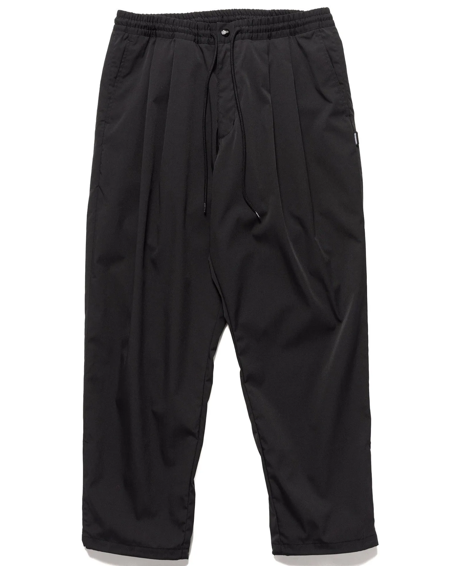 Baggysilhouette Easy Pants Black