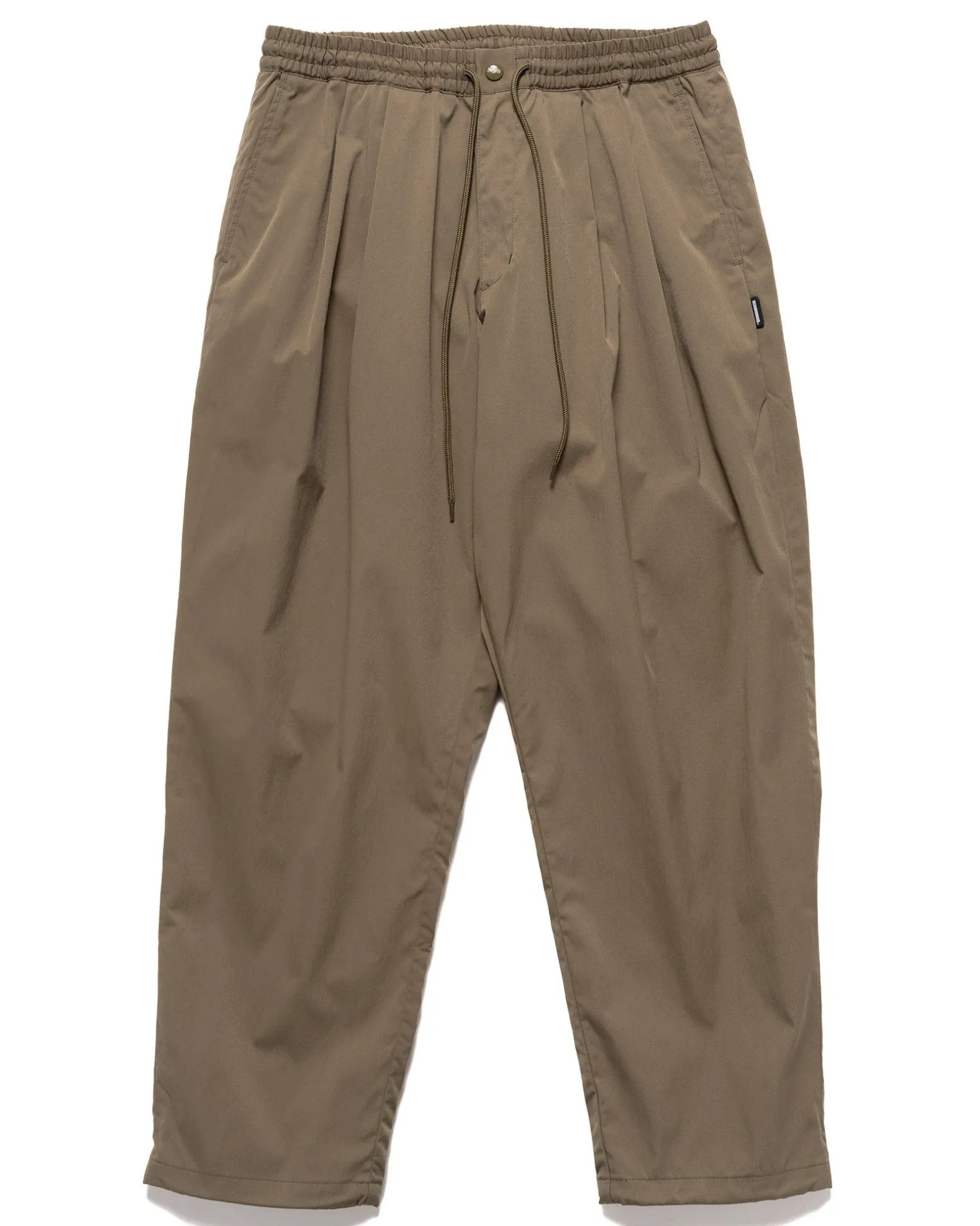 Baggysilhouette Easy Pants Olive Drab