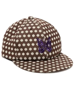 Baseball Cap-Poly Jq. Polka Dot