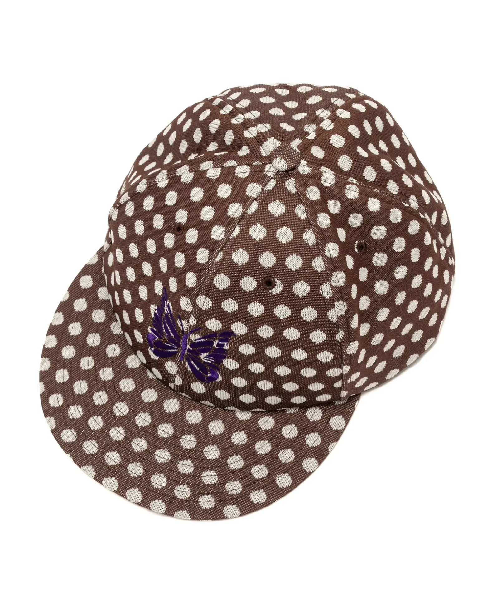 Baseball Cap-Poly Jq. Polka Dot