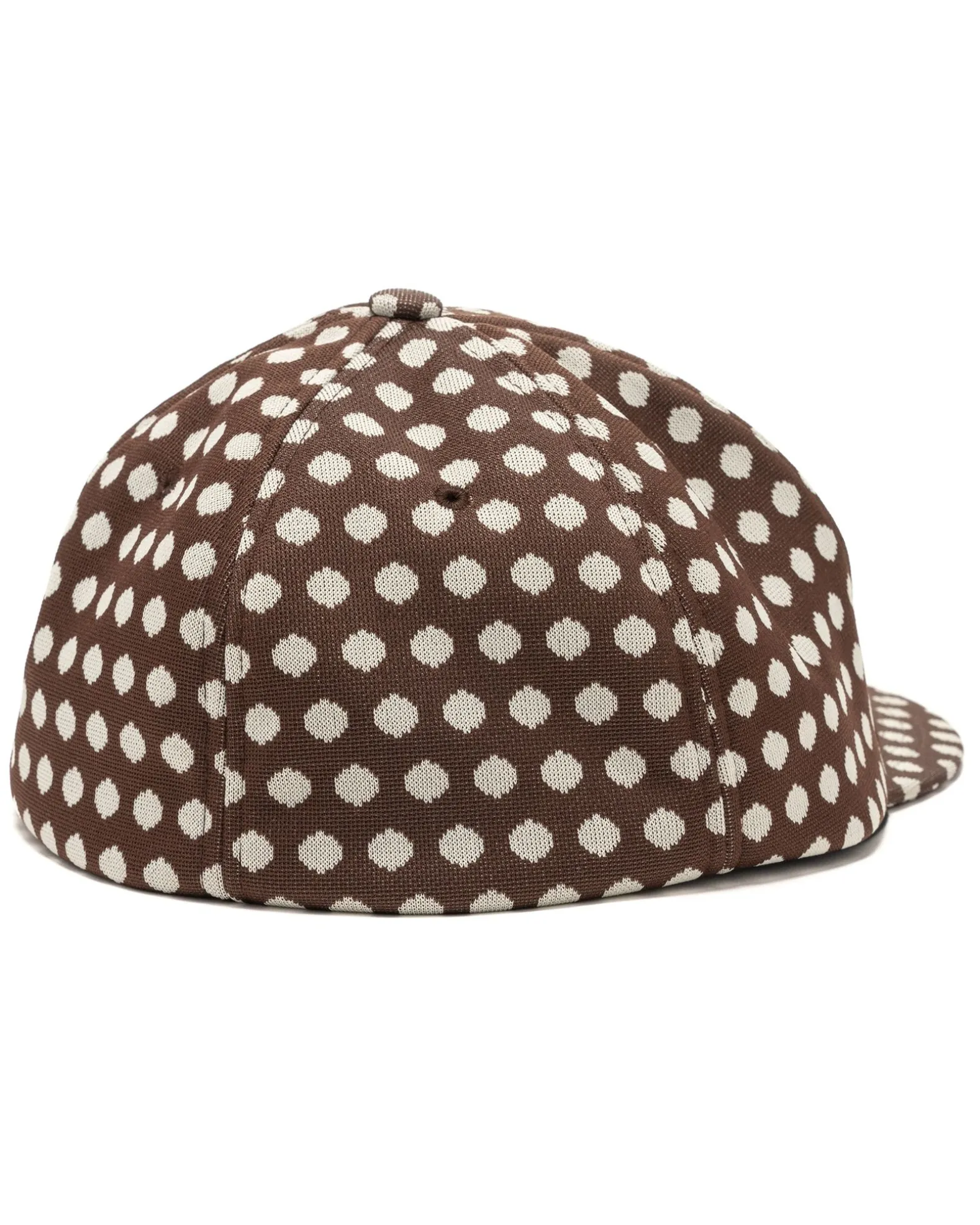 Baseball Cap-Poly Jq. Polka Dot