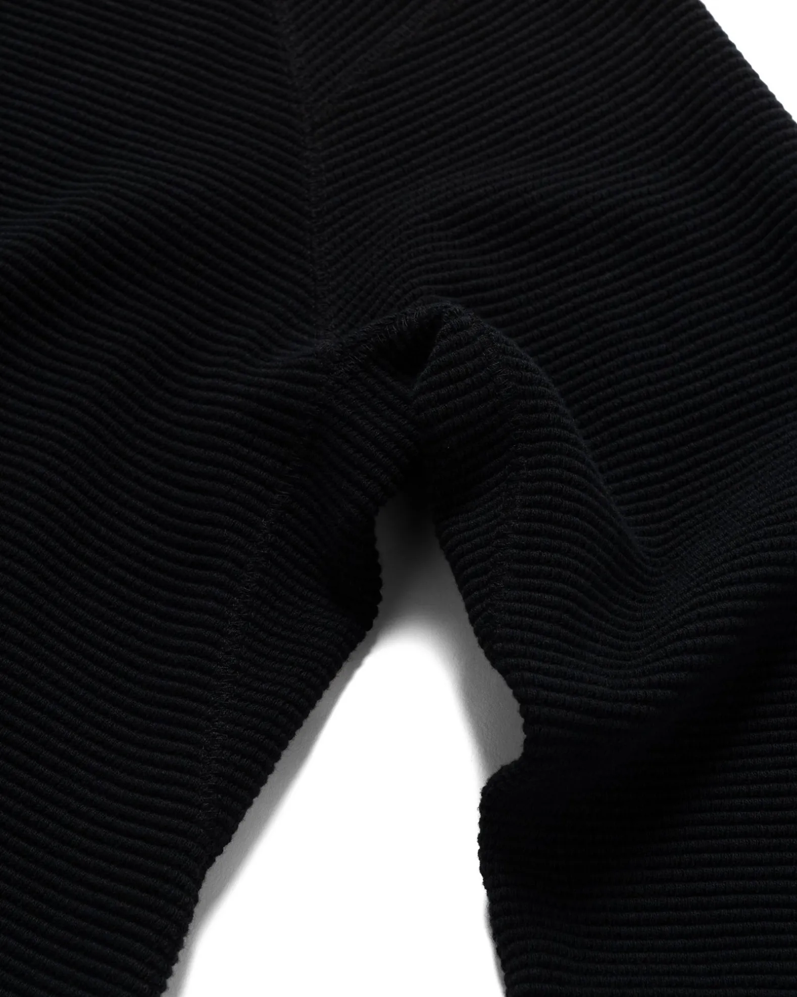 Base Crewneck-Flatback Thermal Cotton Black