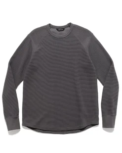 Base Crewneck-Flatback Thermal Cotton Iron