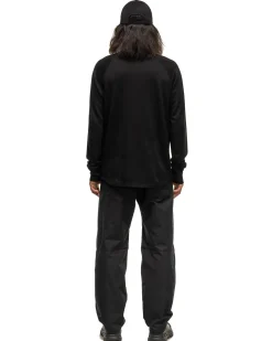 Base Crewneck-Merino Wool Terry Black
