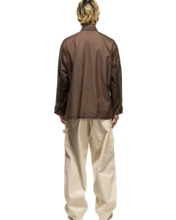Bdu Jacket Nylon Micro Ripstop Dk Brown
