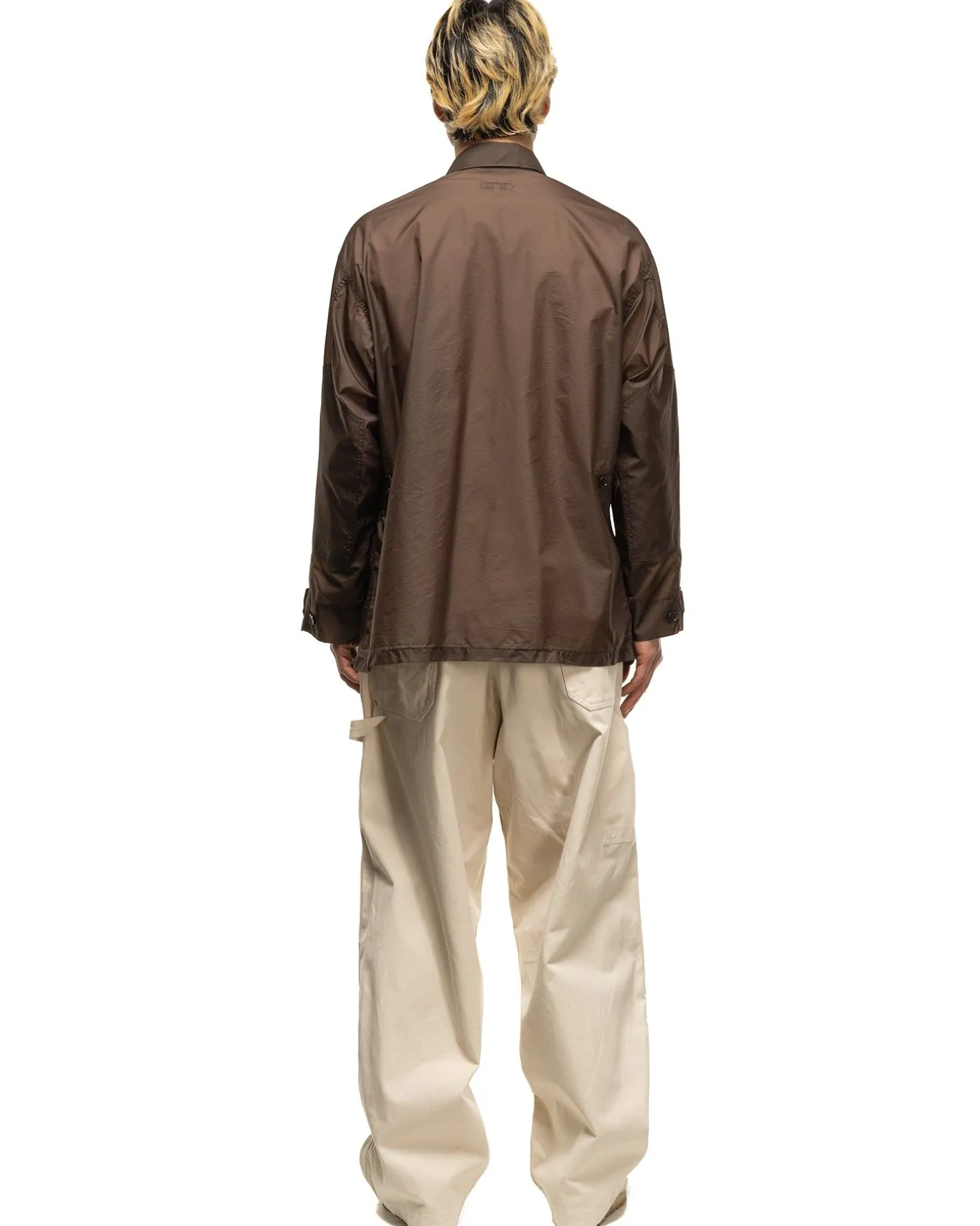 Bdu Jacket Nylon Micro Ripstop Dk Brown