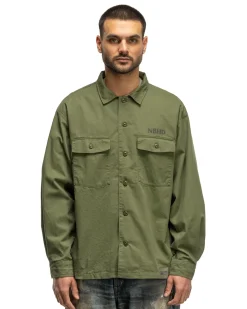 Bdu Shirt Ls Olive Drab