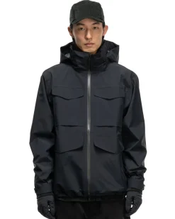 Bellum Jacket-Gore-Tex 3L Nylon Ripstop Black