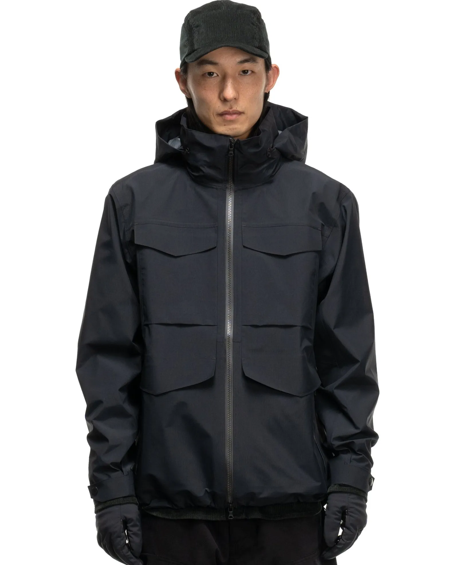 Bellum Jacket-Gore-Tex 3L Nylon Ripstop Black