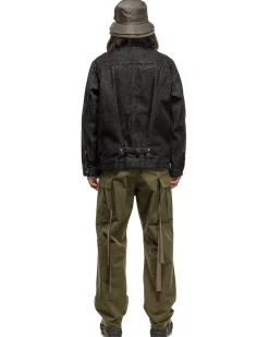 Beyondexx Denim Blouson Black