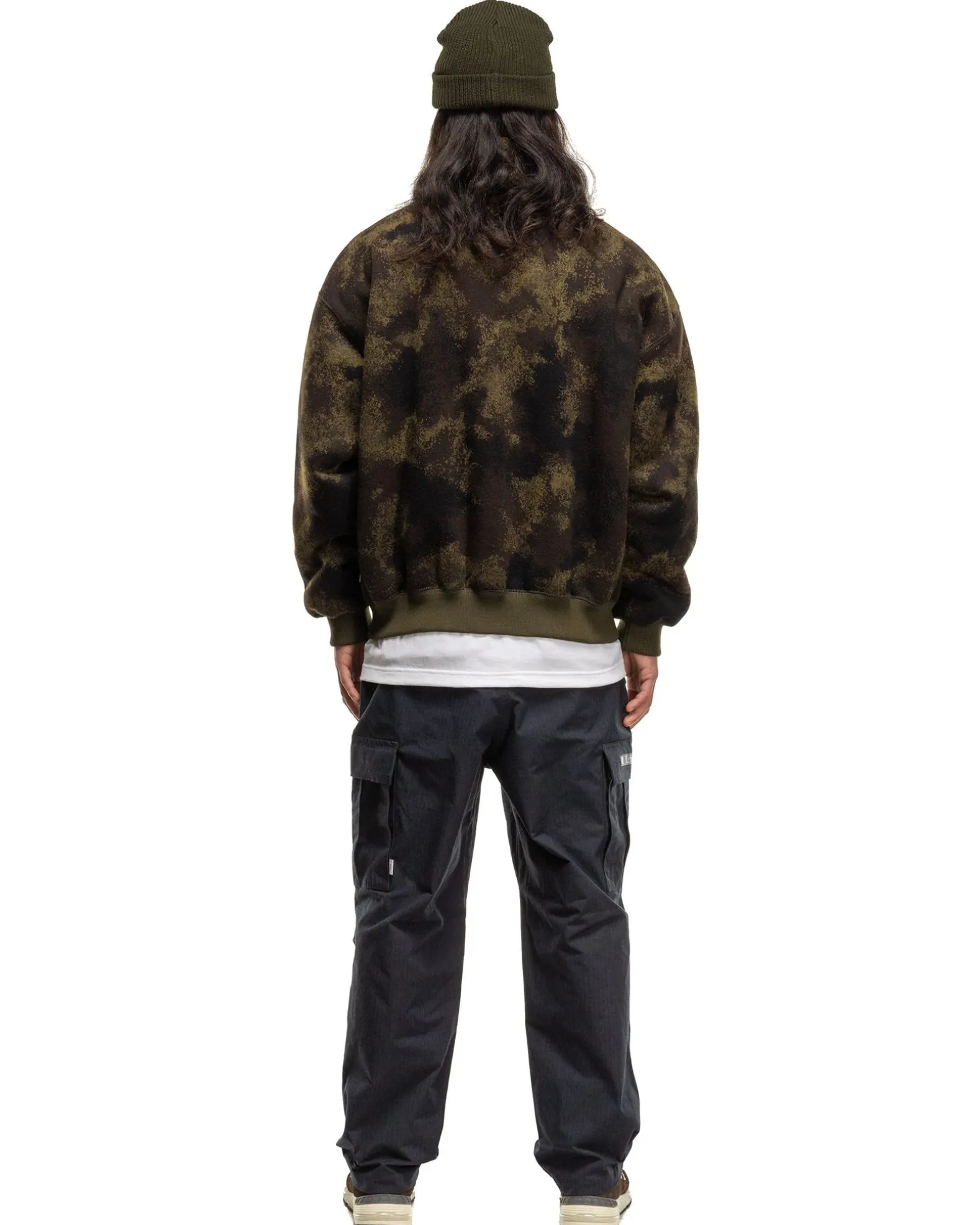 Bundle/Jacket/Poly. Boa Olive Drab