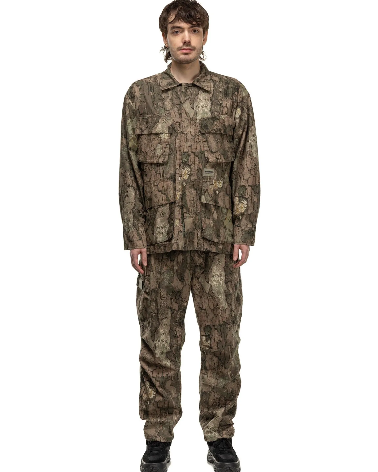 Camouflage Fatigue Jacket Camouflage
