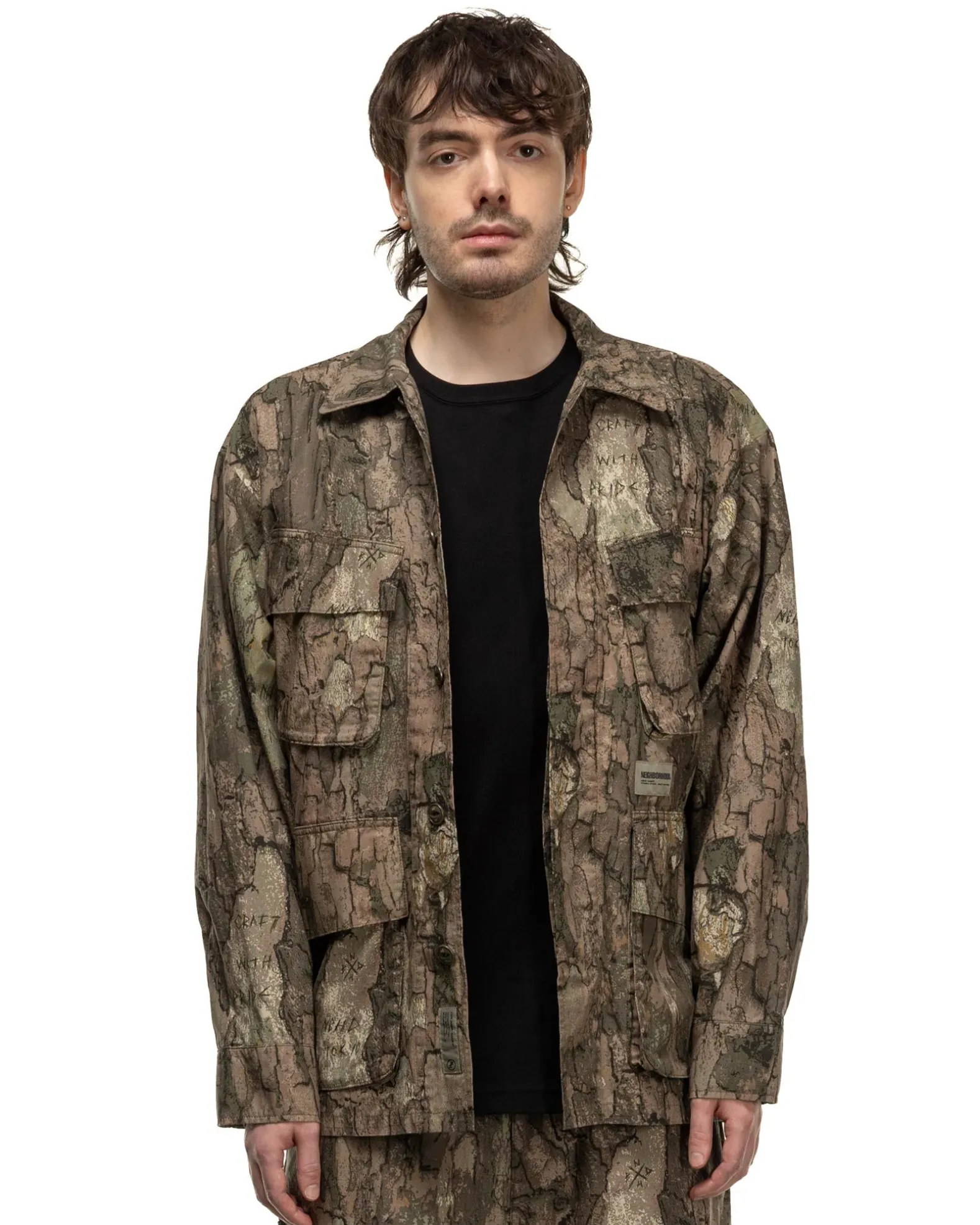 Camouflage Fatigue Jacket Camouflage