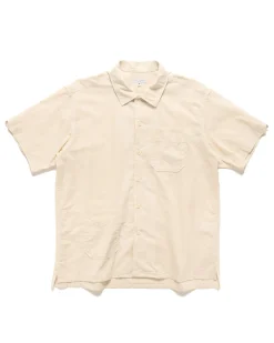 Camp Shirt Cotton Handkerchief Beige