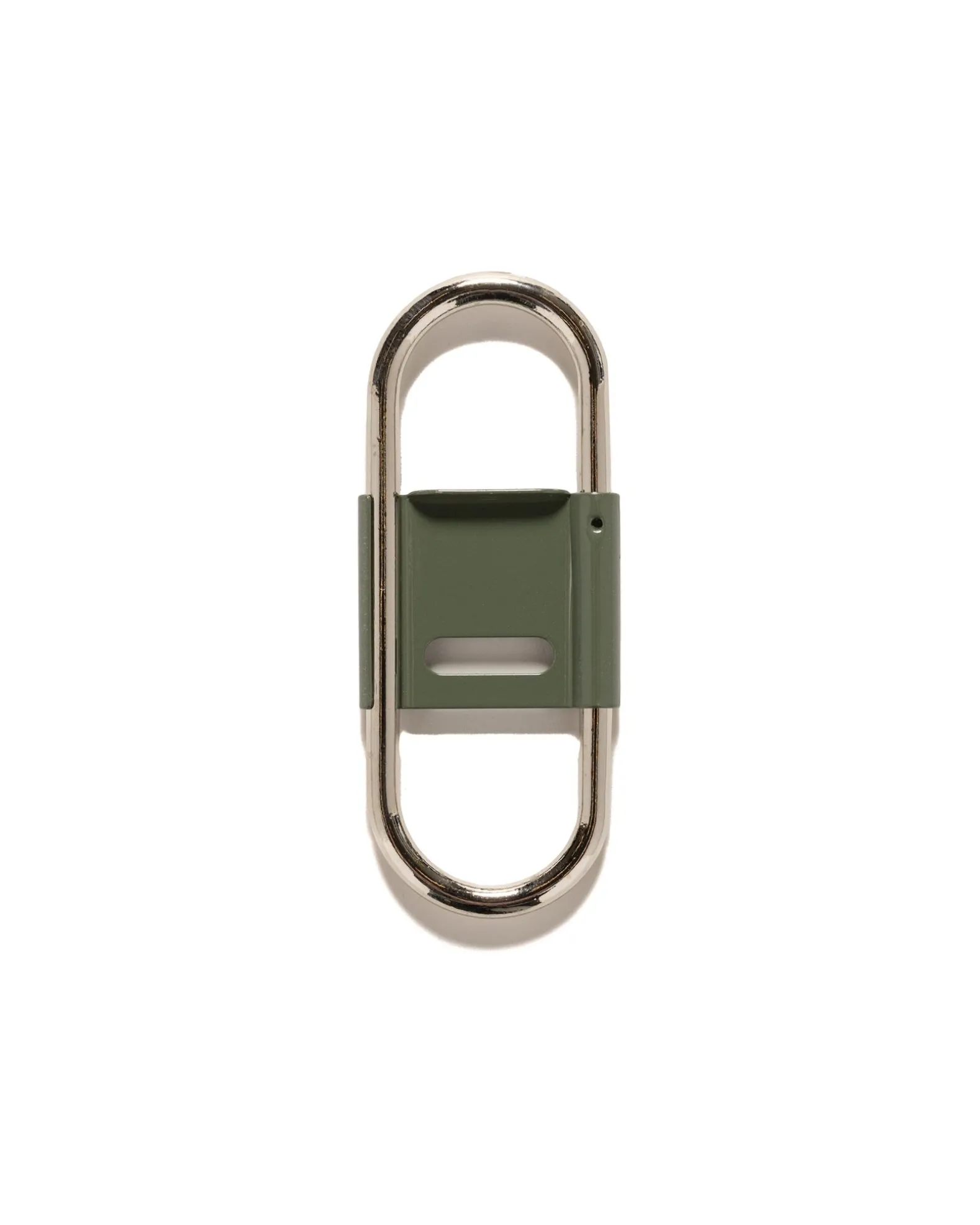 Carabiner Keyring Khaki