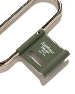 Carabiner Keyring Khaki