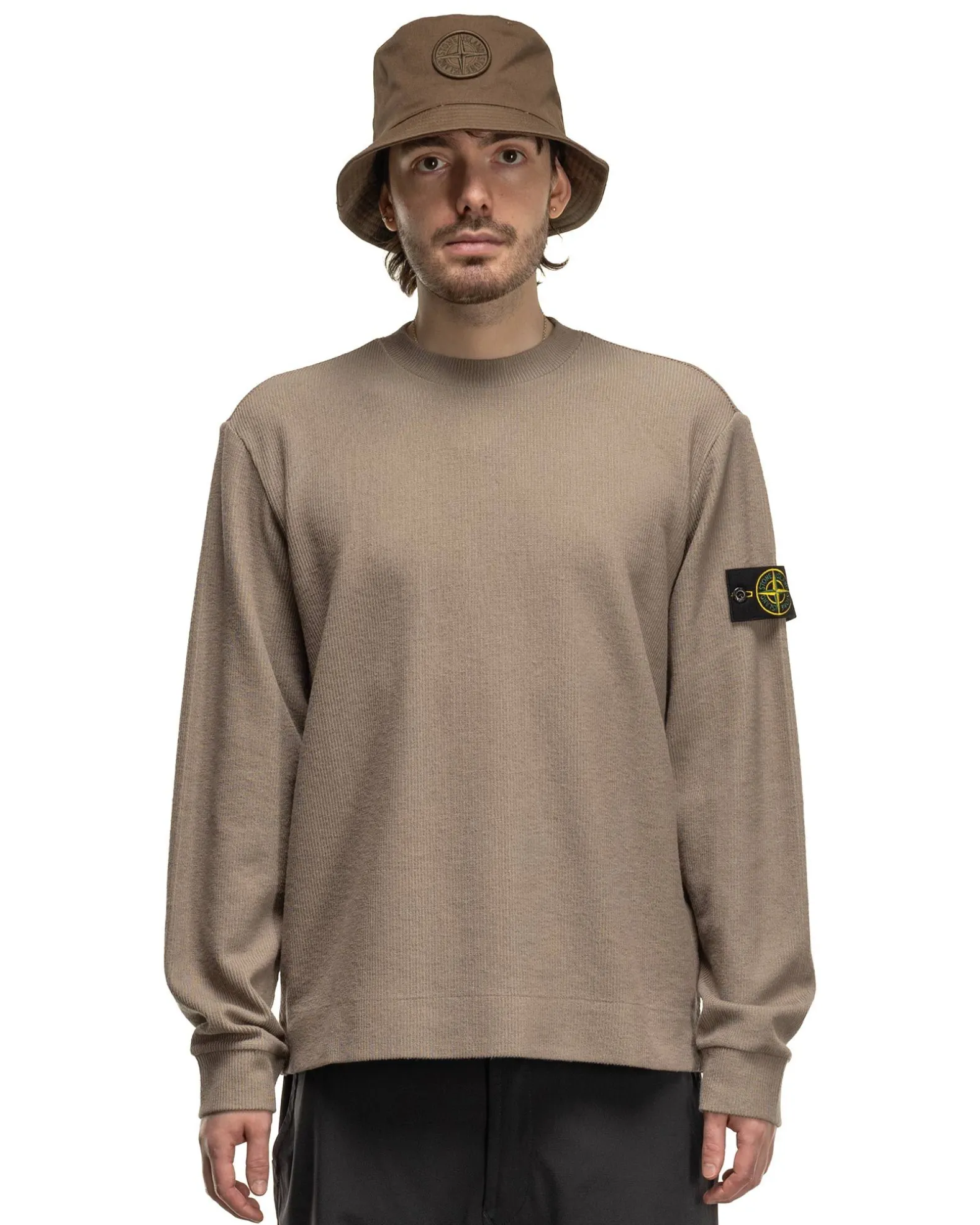Cardigan Sweatshirt Dove Grey
