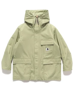 Carhartt Wip Reversible Duck Coat Grey/Green