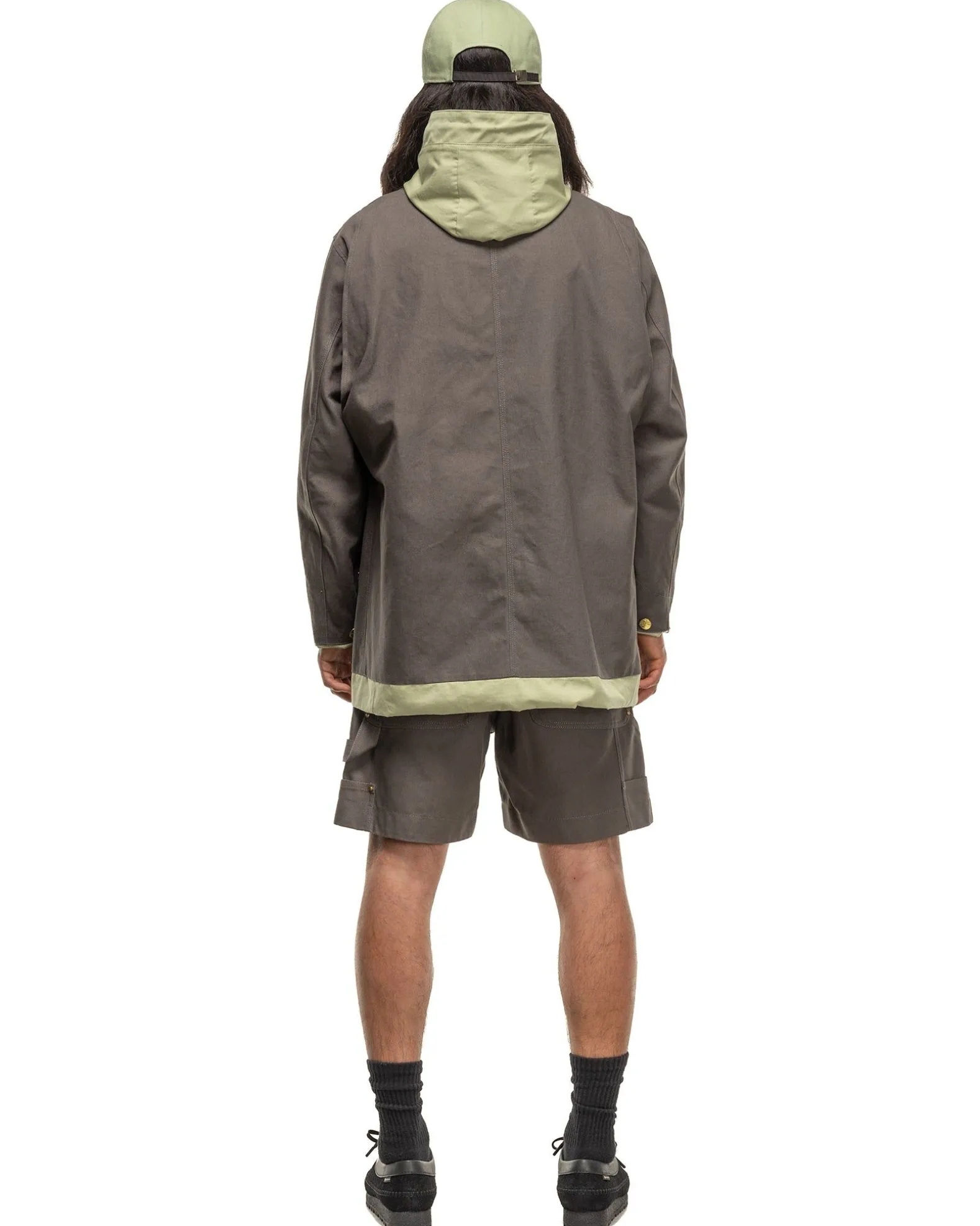 Carhartt Wip Reversible Duck Coat Grey/Green