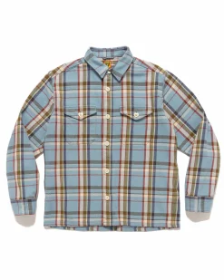 Check Shirt Blue