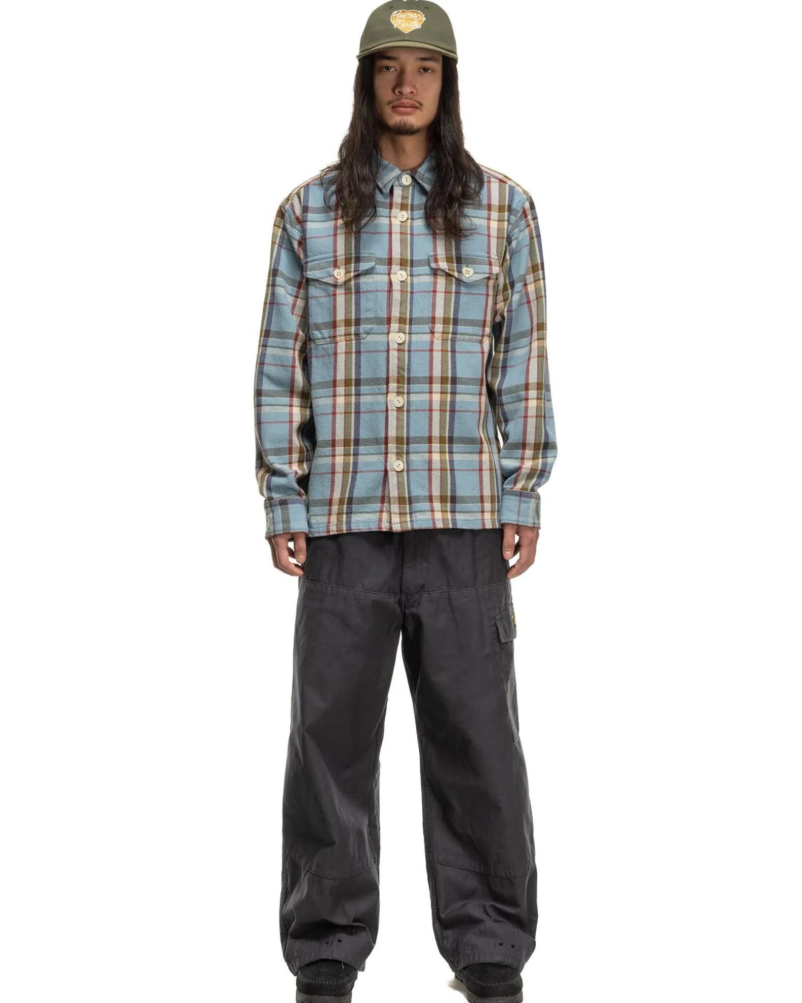 Check Shirt Blue
