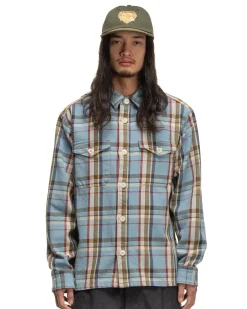 Check Shirt Blue