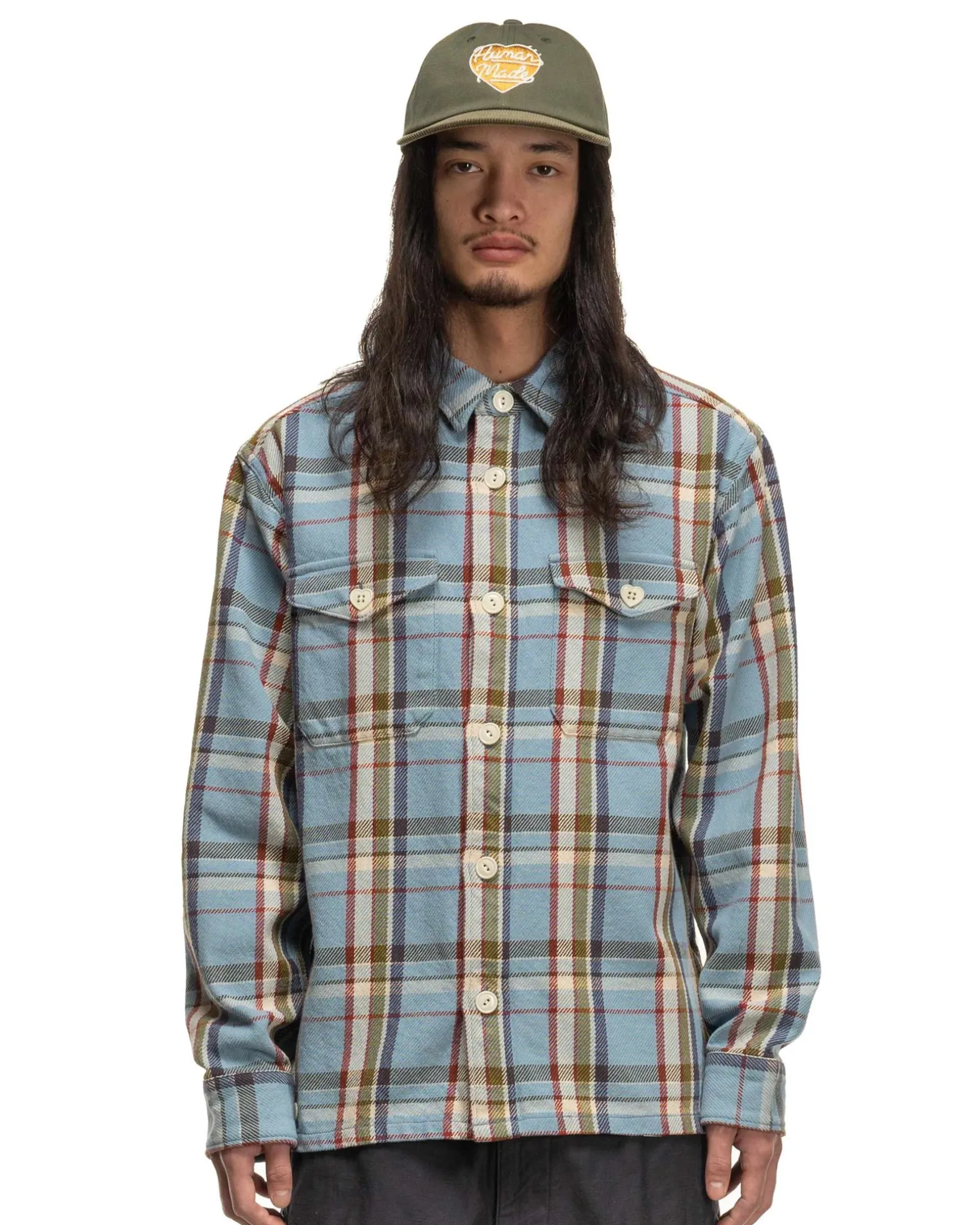 Check Shirt Blue