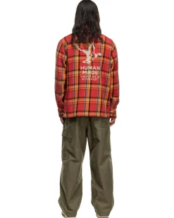 Check Shirt Orange