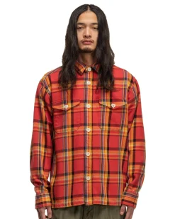 Check Shirt Orange