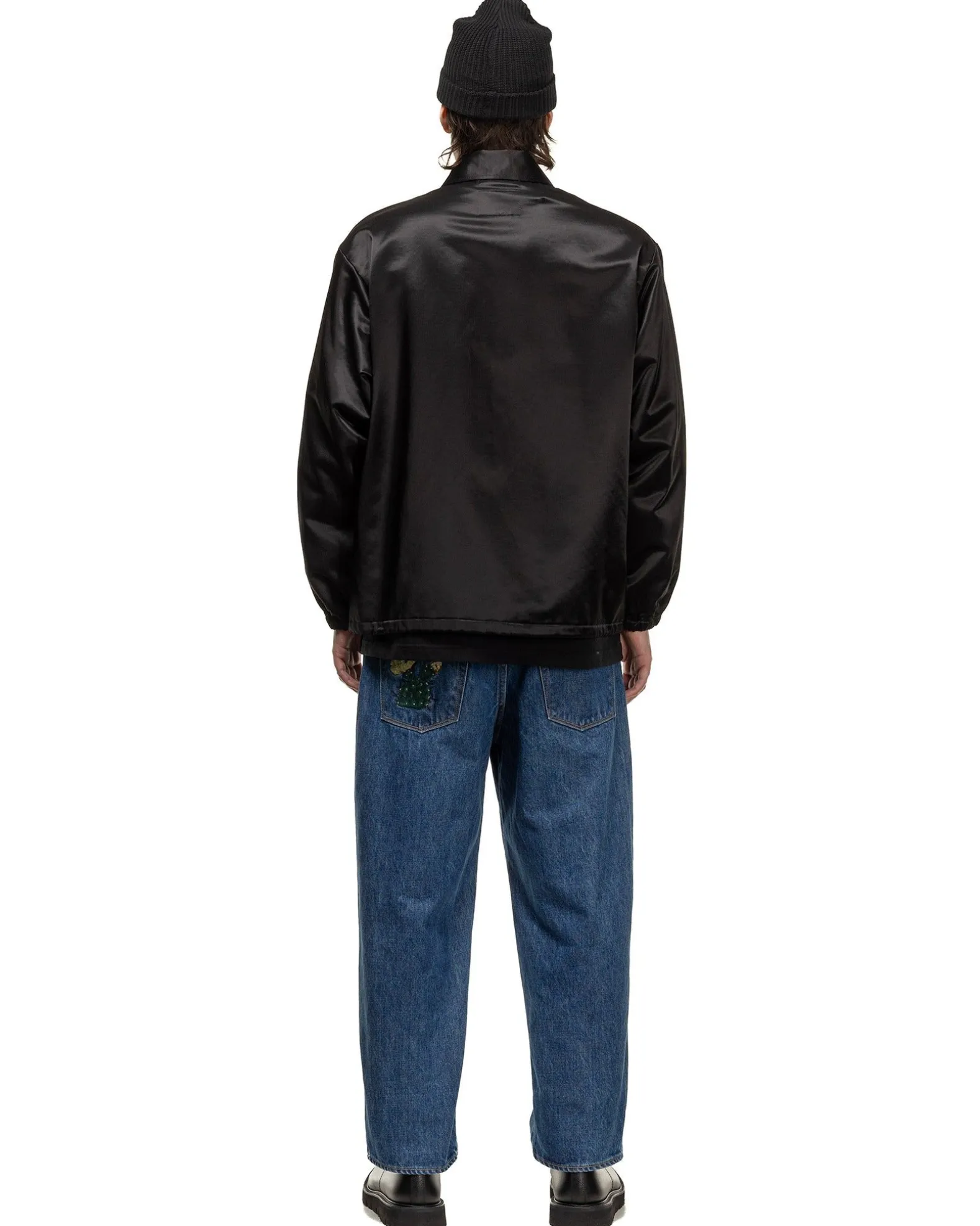 Chief/Jacket/Ctry. Satin. League Black