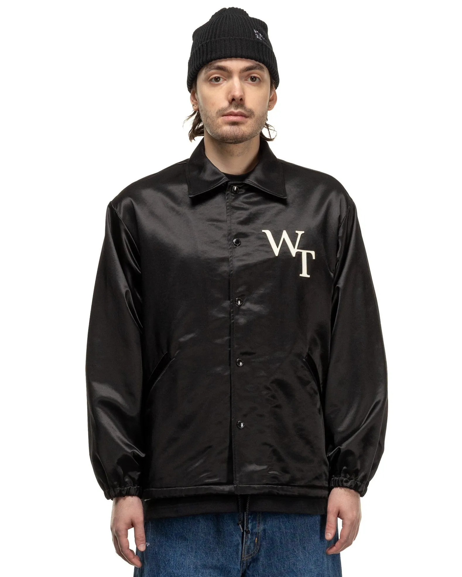 Chief/Jacket/Ctry. Satin. League Black