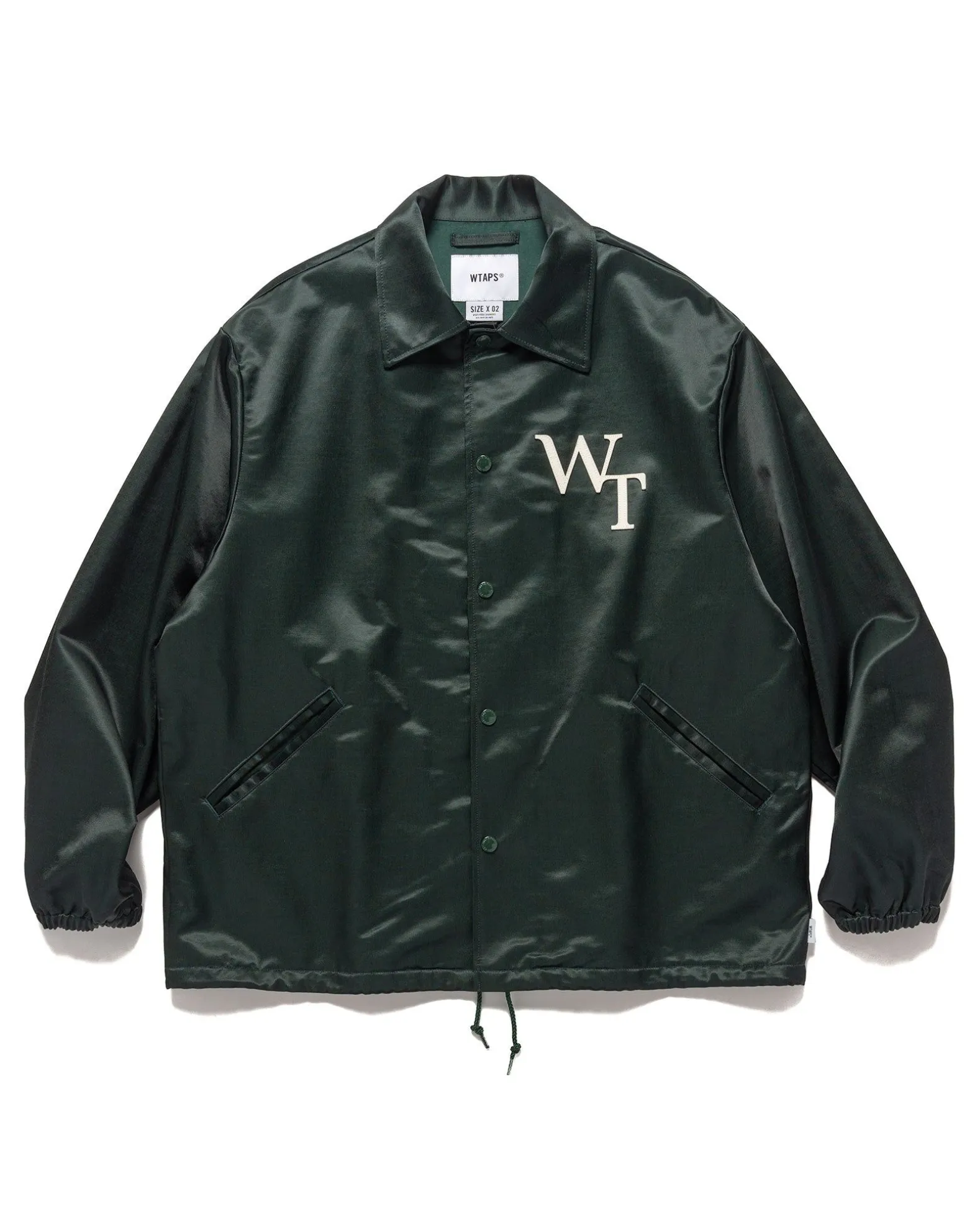 Chief/Jacket/Ctry. Satin. League Green