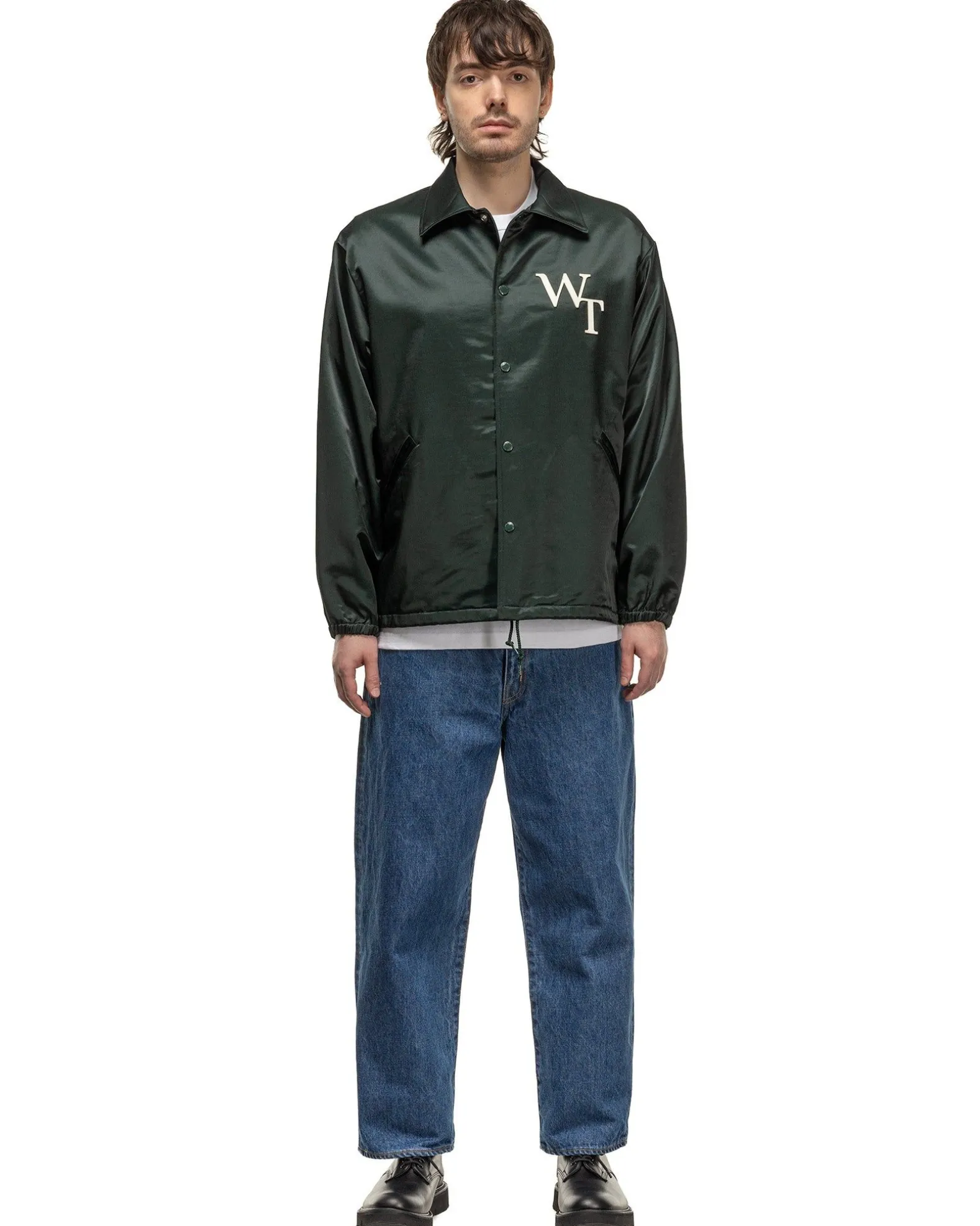 Chief/Jacket/Ctry. Satin. League Green