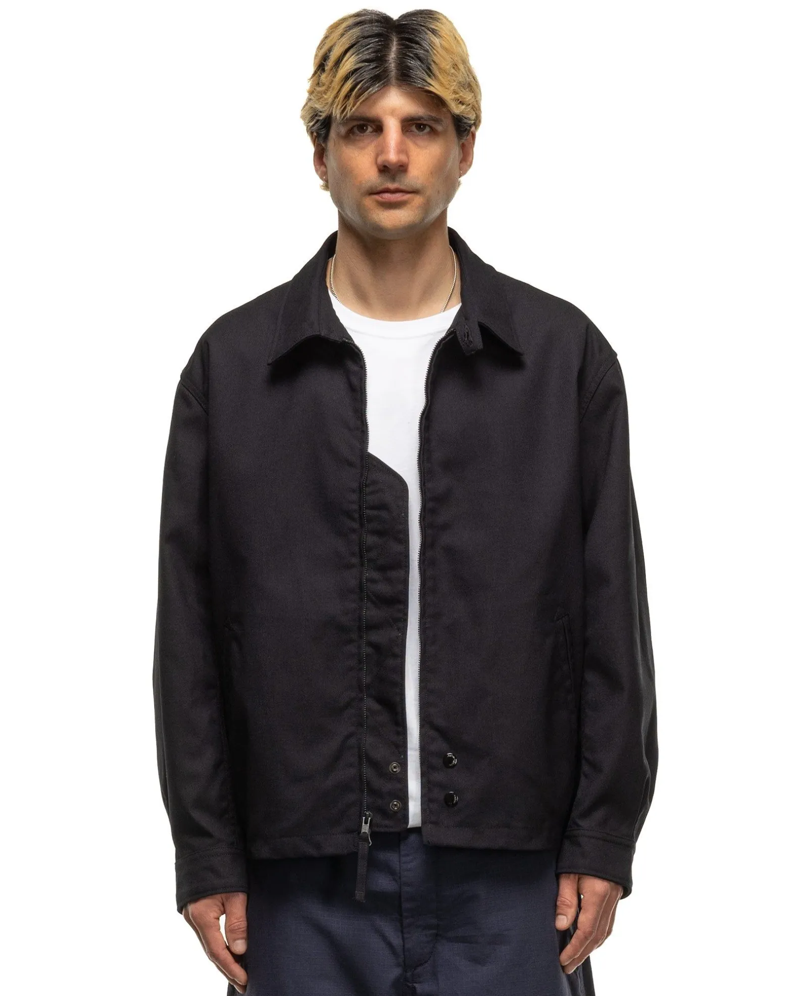 Claigton Jacket Pc Hopsack Dk Navy