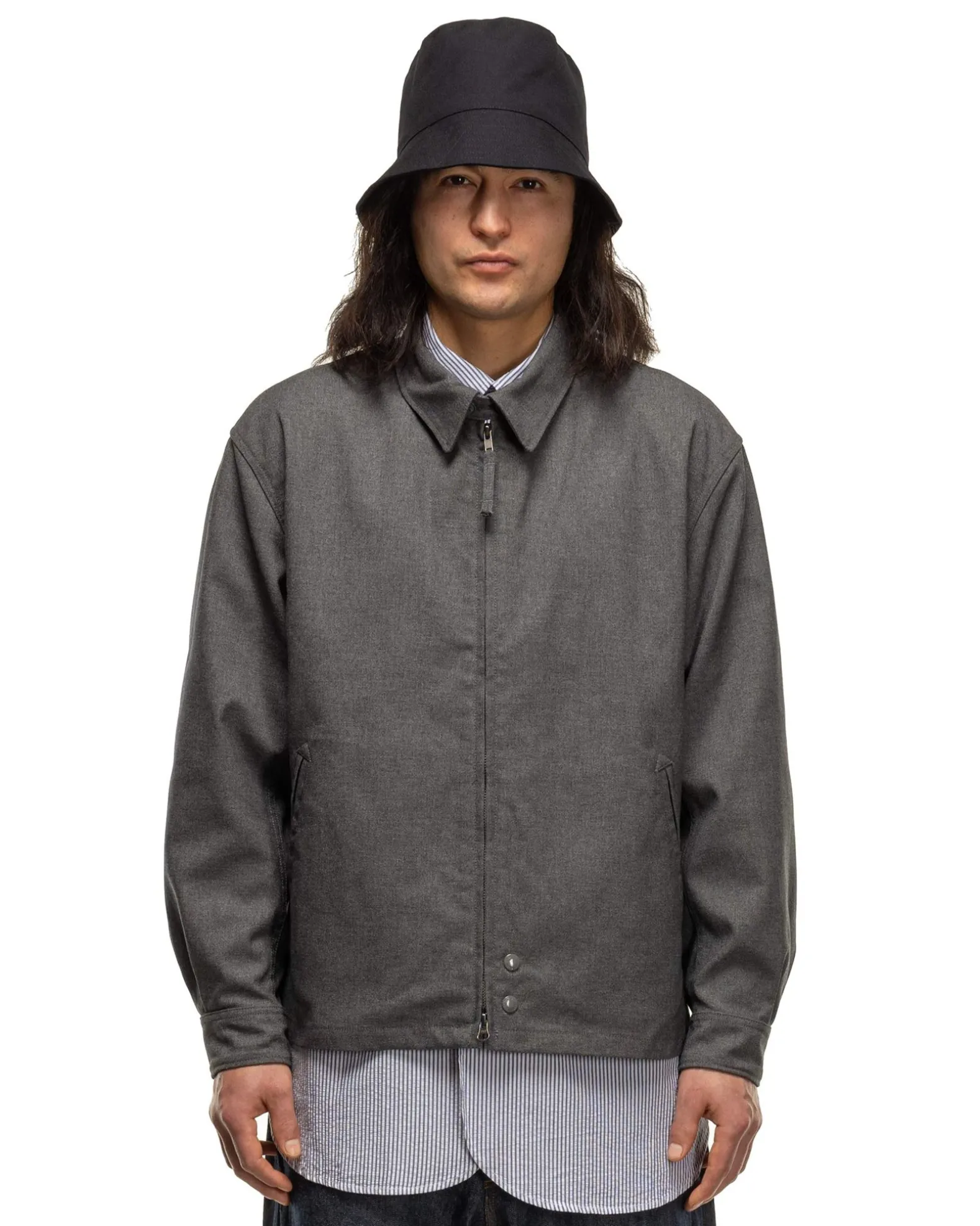 Claigton Jacket Pc Hopsack Grey