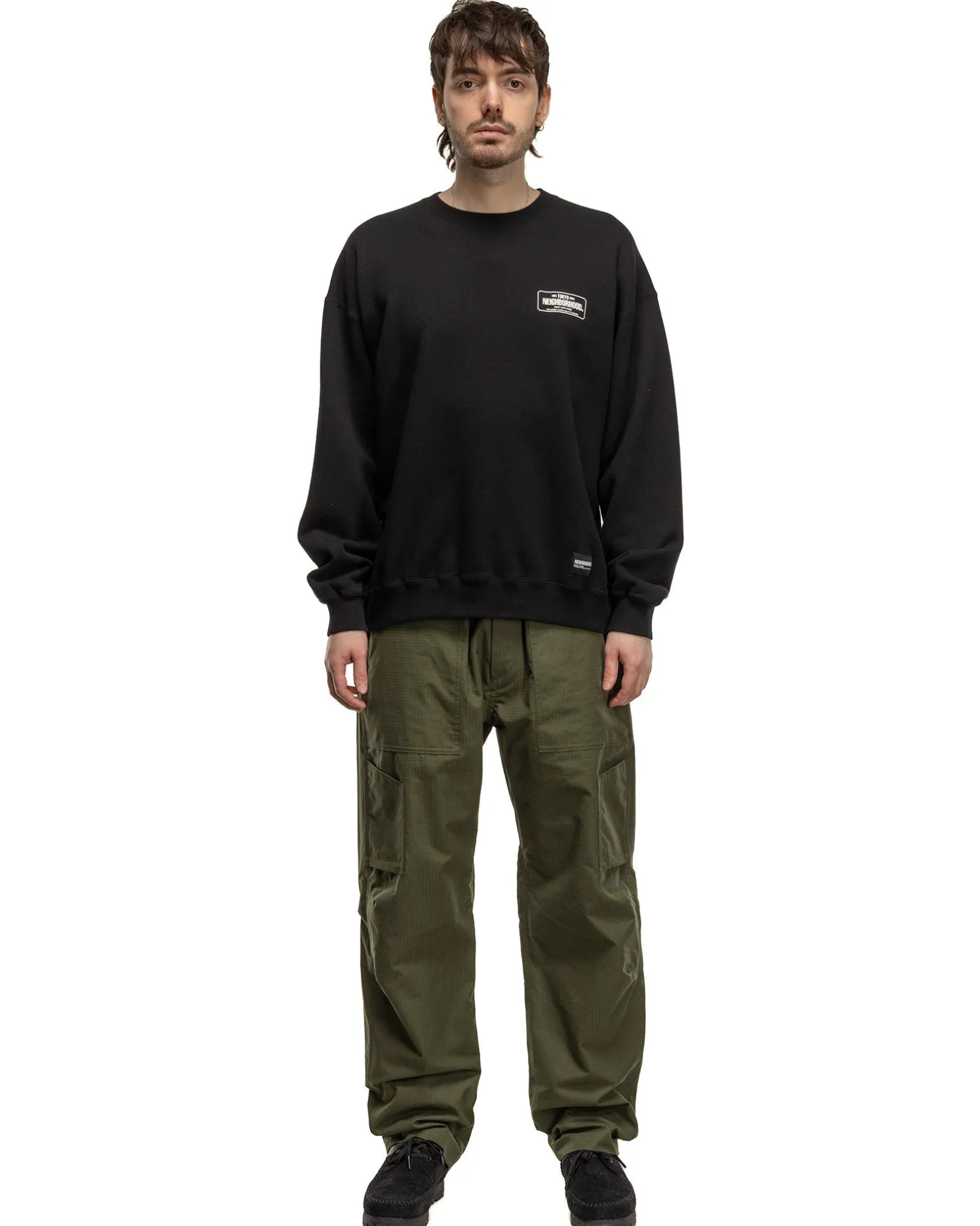 Classic Sweat Shirt Ls Black