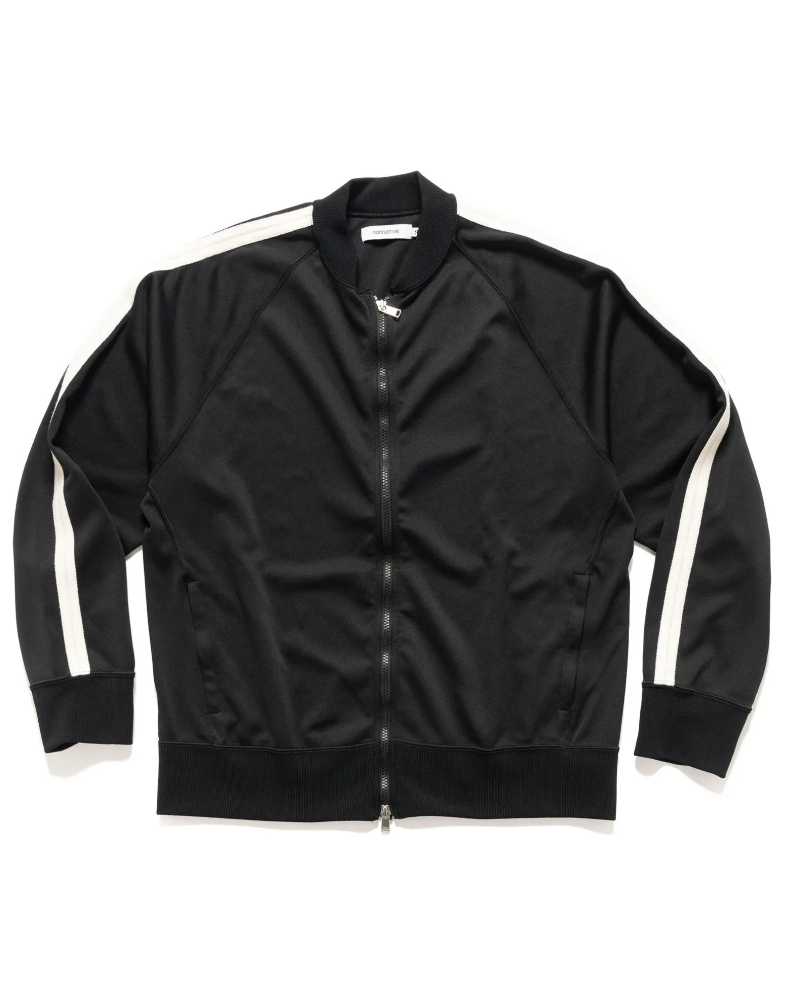 Coach Full Zip Blouson Poly Jersey Black