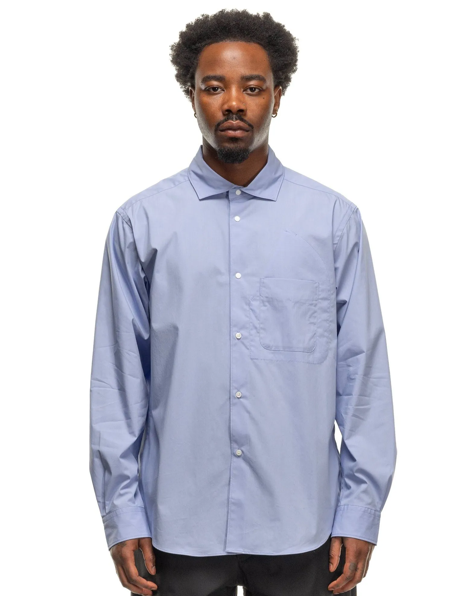 Comfortable Shirt Saxe