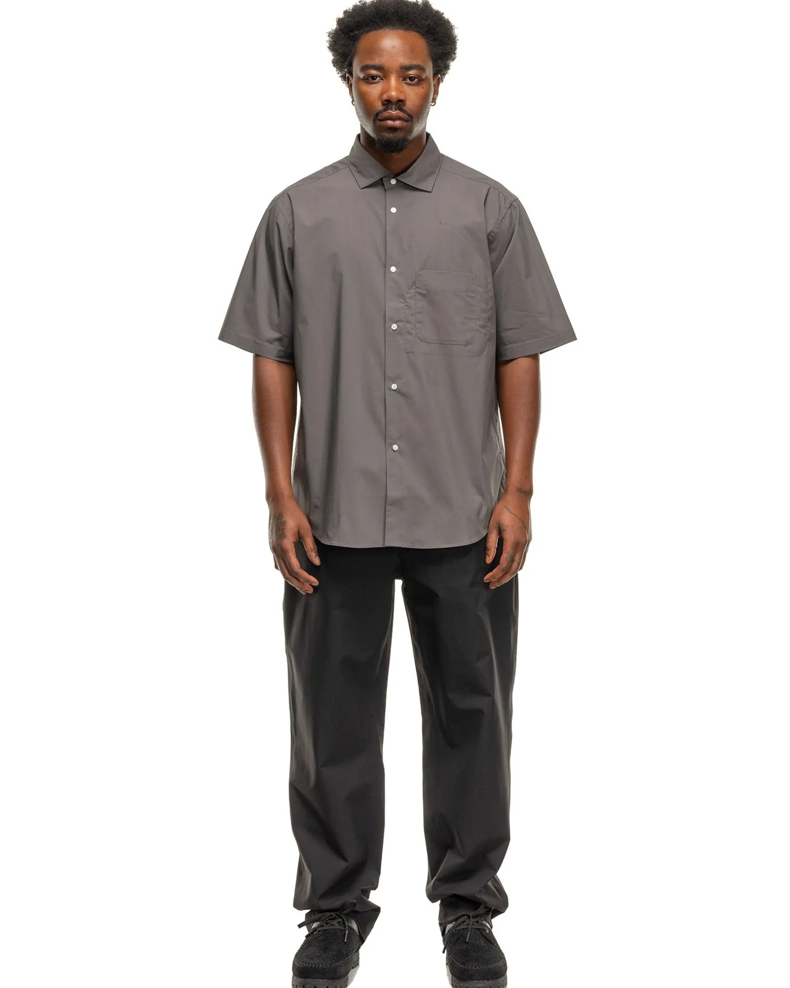 Comfortable S/S Shirt Gray