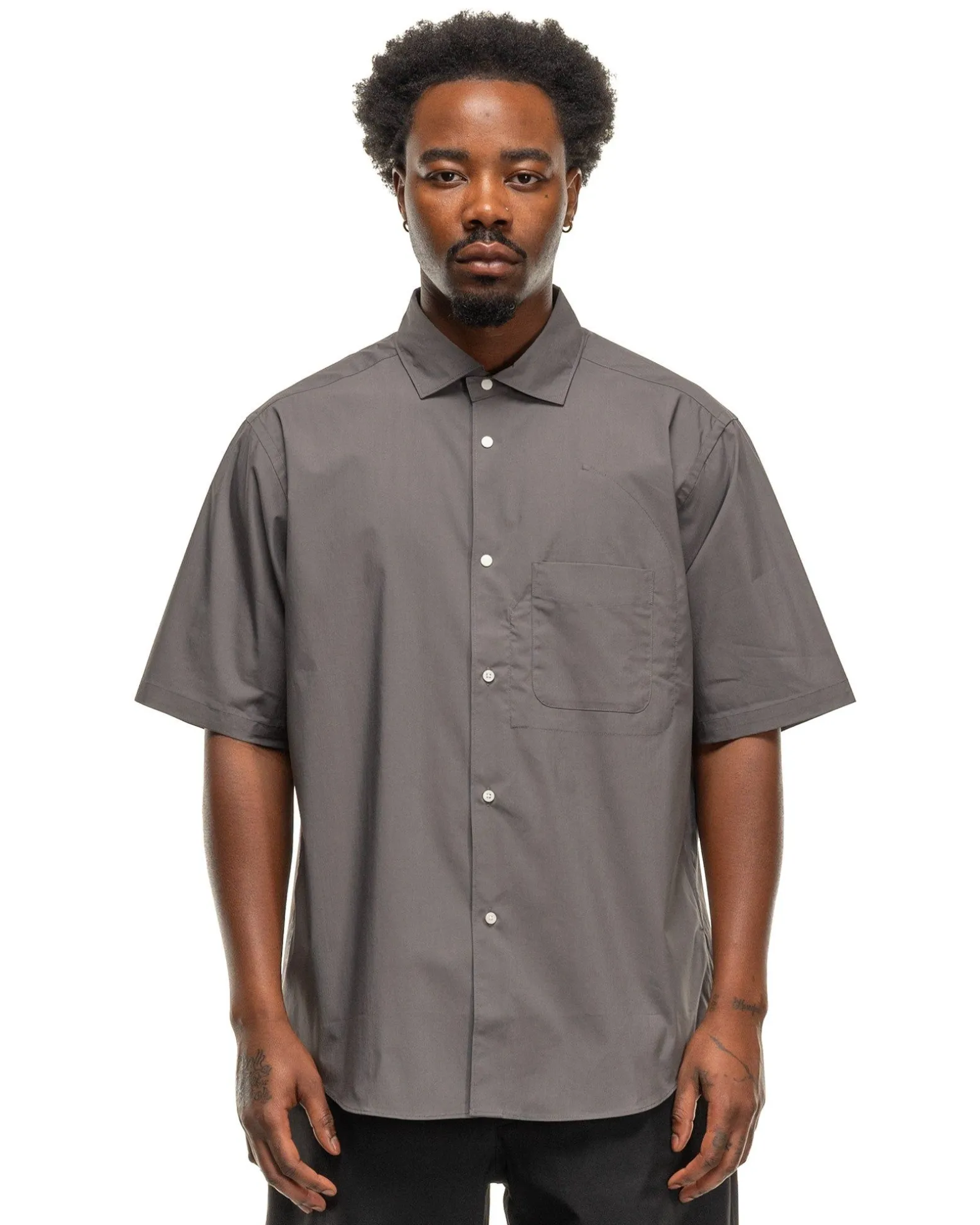 Comfortable S/S Shirt Gray