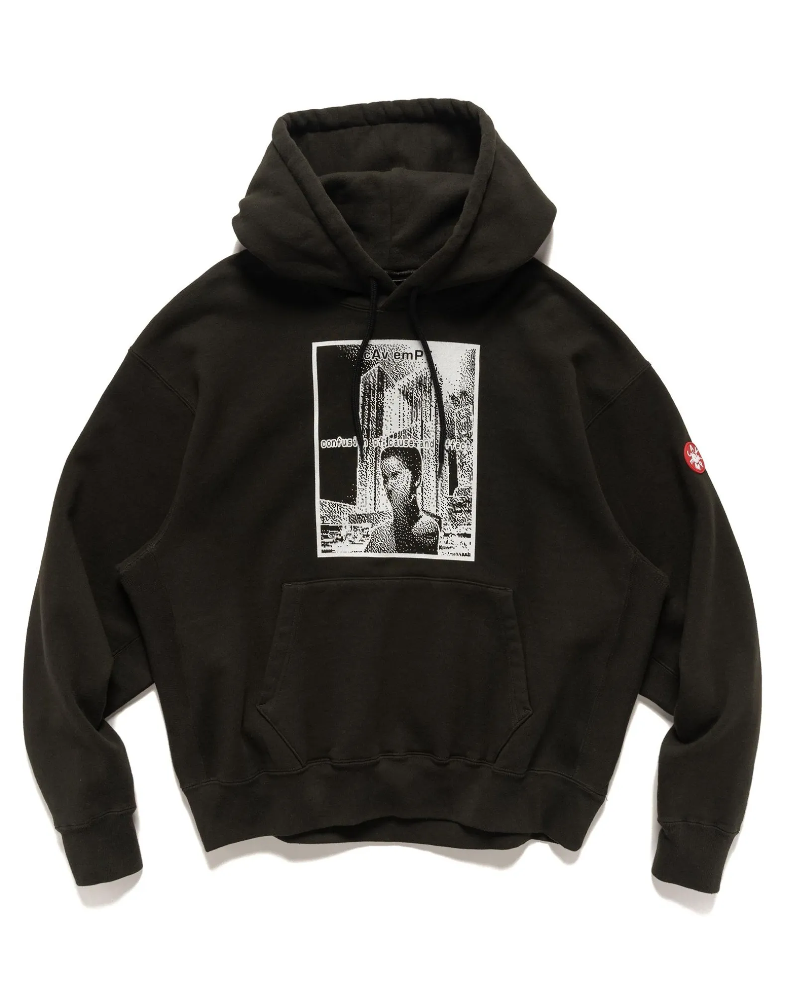 Confusion Heavy Hoody Black