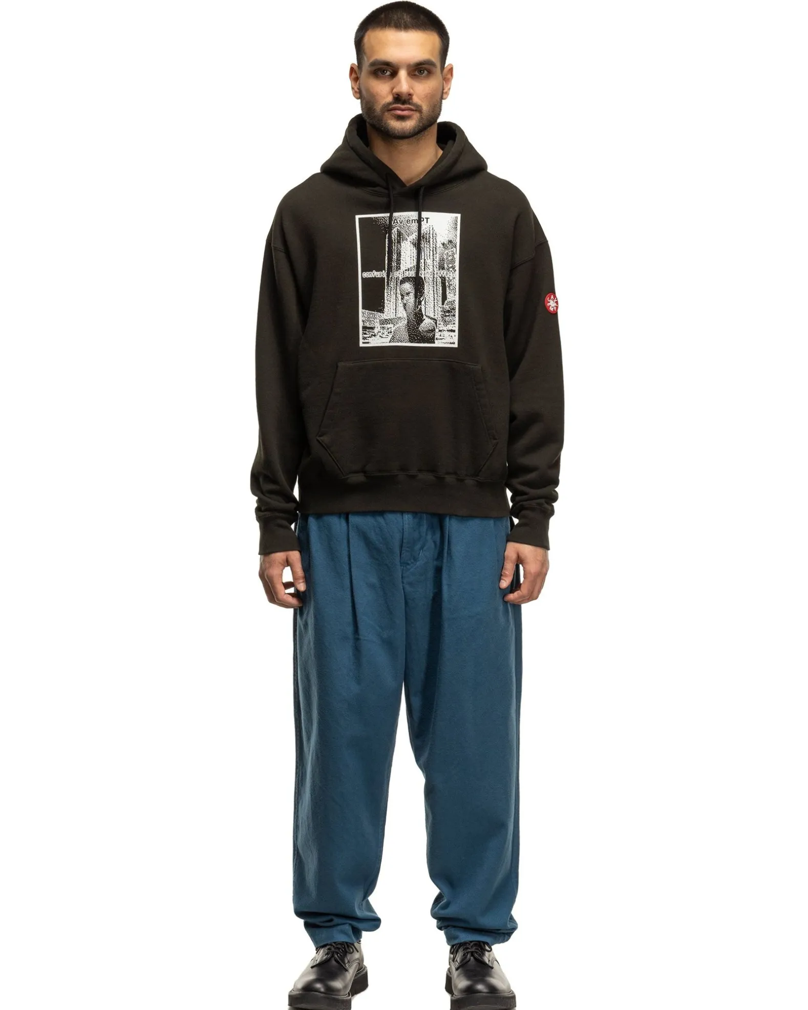 Confusion Heavy Hoody Black